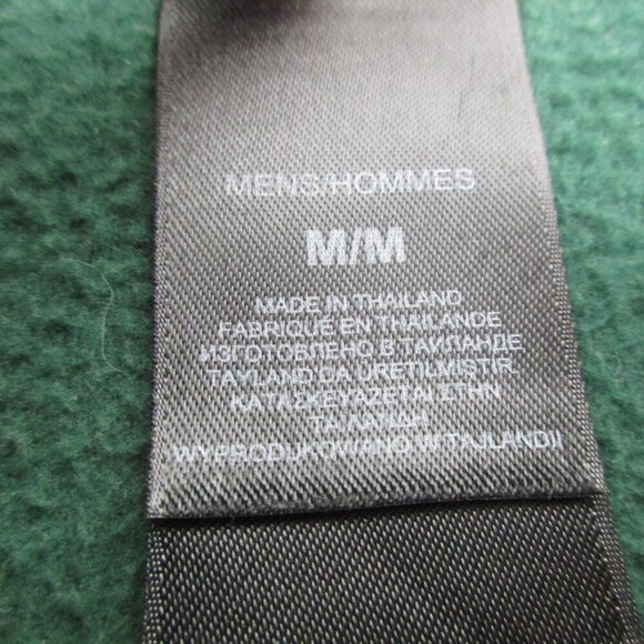 The North Face Glacier 1/4 Zip Pullover Mens M Green Fleece Lined Lightweight - Picture 4 of 10